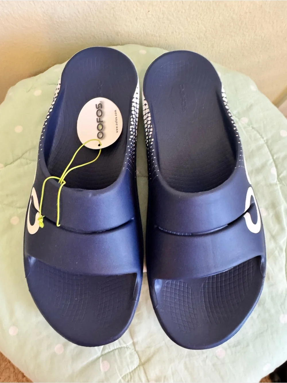 NWT OOFOS OOahh Sport Slide sandals Men’s size 13
